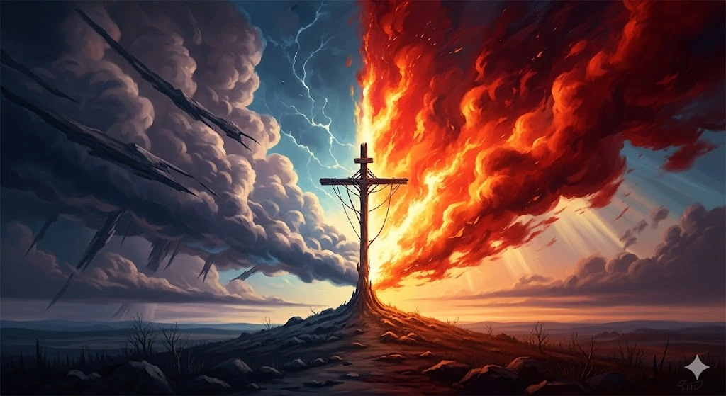 We often imagine God toggling between "wrath mode" and "love mode," but the Divine Nature is not divided. In this theological deep dive, we examine the "Jealous Fire" (Zelos) of God—proving that His wrath is not a temper tantrum, but the necessary reaction of Covenant Love against spiritual adultery. Discover how the Cross serves as the only place in the universe where the thunder of Law and the kiss of Peace meet, offering the believer both unshakeable security and a call to radical holiness.